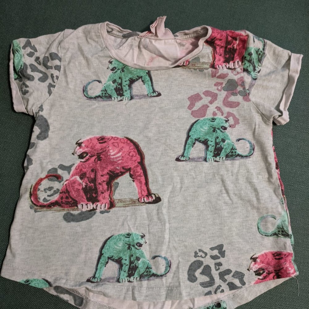 Paper Wings Leopard Tee SZ 5